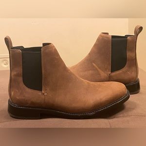 COLE HAAN brown suede boots men